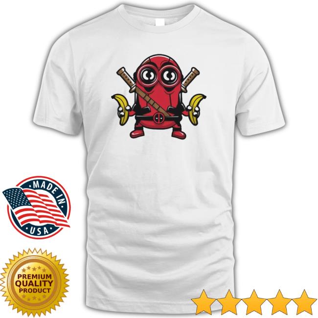 Official Minipool And Bananas Deadpool T-shirt