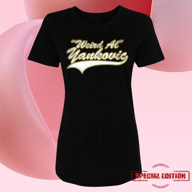 Official Weird Al Yankovic Script - Women's Top Shirt "Weird Al" Yankovic