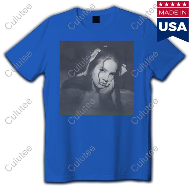 Lana Del Rey Merch Under Ocean Blvd In Natural Long Sleeve