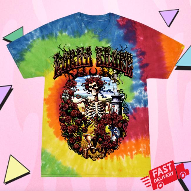 Lorna Shore Store Merch Lorna Shore Grateful Tie Dye Shirt New Lornashorestore
