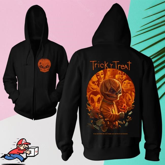 Official Cavity Colors Merch Store Shop Trick 'R Treat: Lost Souls - Zip-Up Popover Hoodie CavityColors