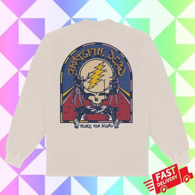 Official Grateful Dead Blues for Allah Long Sleeve T-Shirt GratefulDead