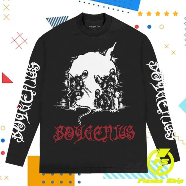 Official Boygenius Store Mice Hot Shirt