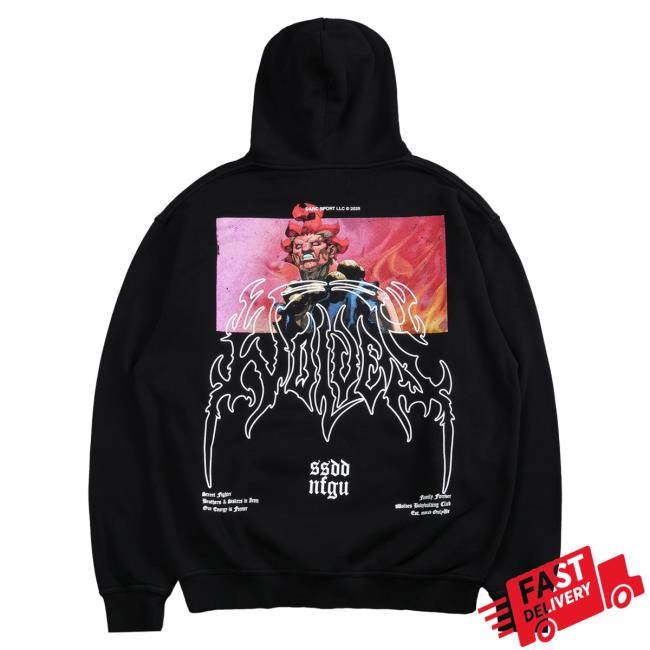 Official Darc Sport Merch Store Shop Darcsport Akuma Forever "Pierce" Hood in Black Darc Sport Apparel Clothing