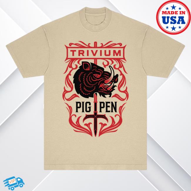 Trivium Pig Sword Long Sleeve T Shirt