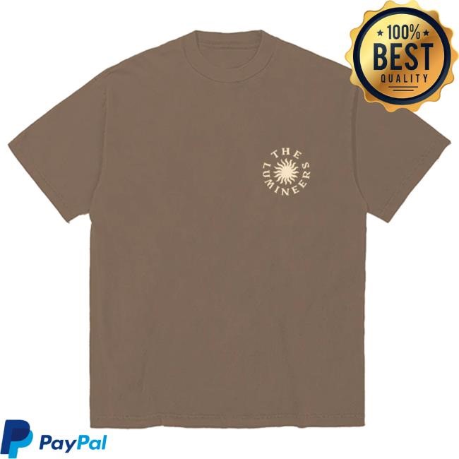 Official Lumineers Merch The Lumineers Automatic September 3rd Darien Center Event Tshirt