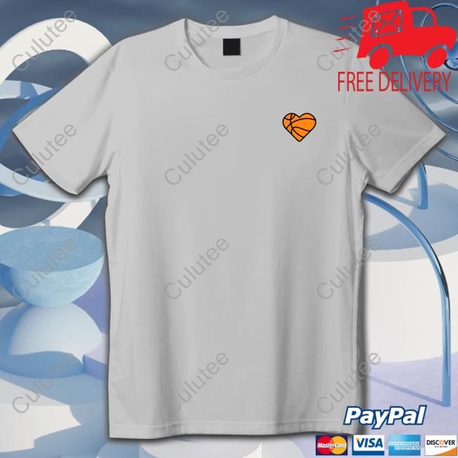 TrashTalkShop Merch TrashTalk Basketball Heart T-Shirt