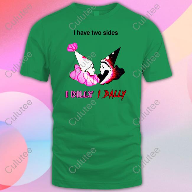 I Have Two Sides I Dilly I Dally Crewneck Sweatshirt Whotfisjovana