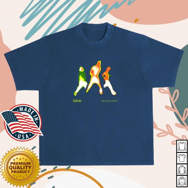 Official The Band Camino Heat Map T Shirt