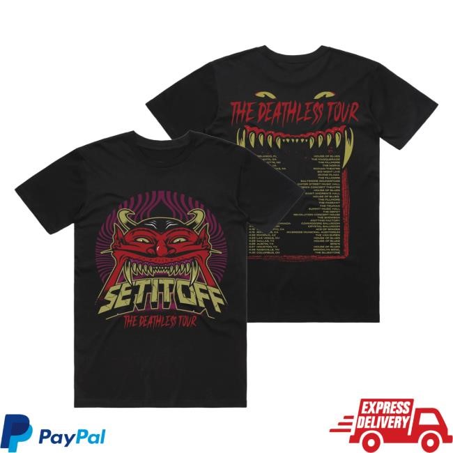 Set It Off Merch Devil Tour Short Sleeve Tee – Set It Off