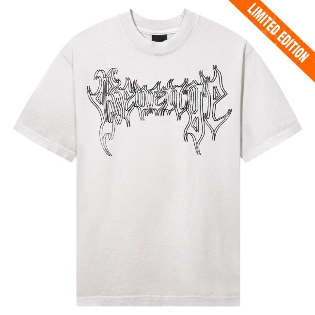 Official City Morgue Merch Revenge X City Morgue Grim Reaper T-Shirt Cement/Black City Morgue Clothing