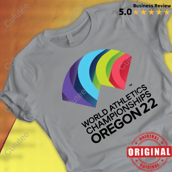 Official World Athletics Championships Oregon22 Shirt Femke Bol And Mondo Duplantis