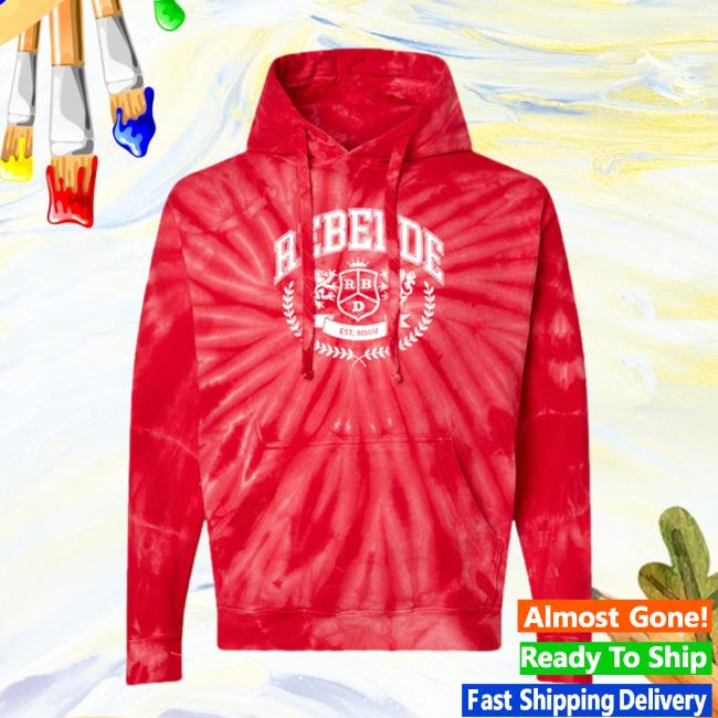 Rbd Store Rebelde Emblem Tie Dye Hoodie