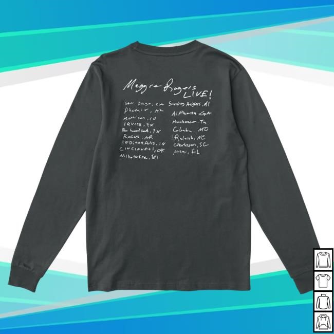 Maggie Rogers Merch The Don't Forget Me Tour Part I Tee Maggie Rogers Shop
