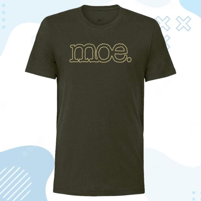 Red Star Moe Merch Typewriter Outline Tee