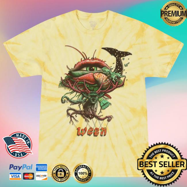 Ween Merch Store Mollusk Eye Tie-Dye New Shirt