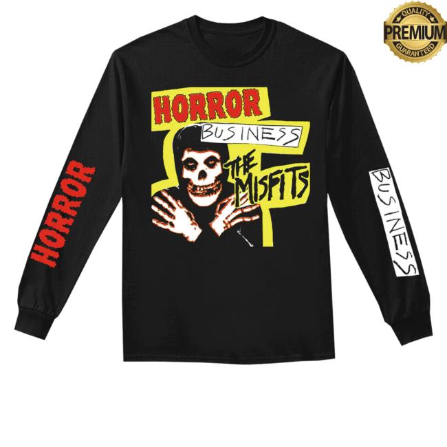 Official Misfits Shop Horror Buisness Misfits Long Sleeve T Shirt