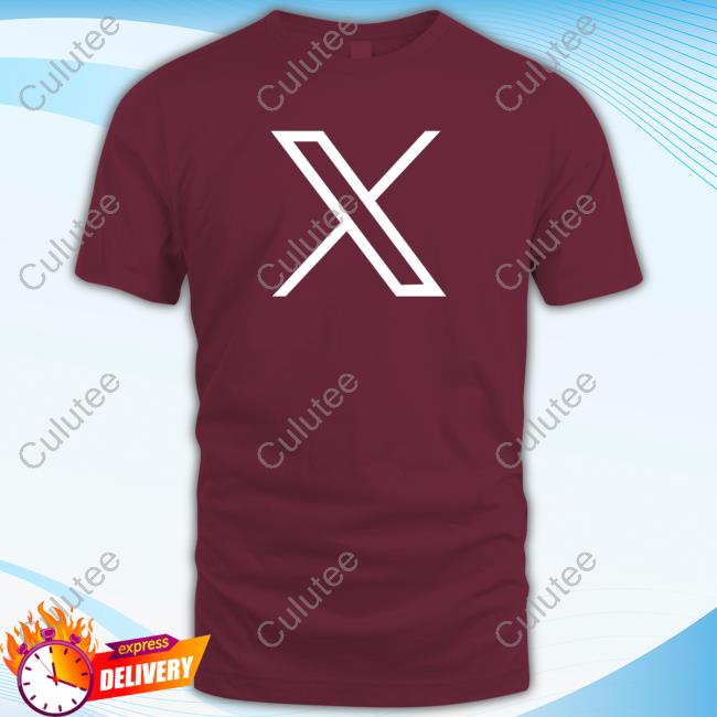 Official New Twitter Logo X Tee