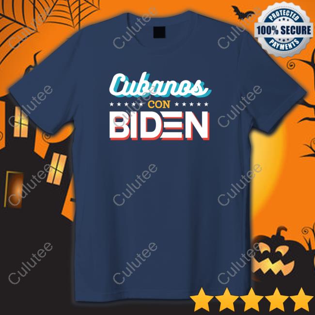 Cubanos Con Biden Tee Shirt