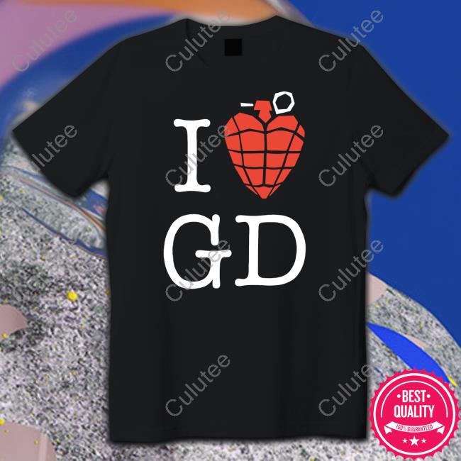 Rockabilia Shop I Love Green Day Shirt Geometry Dash References Hoodie