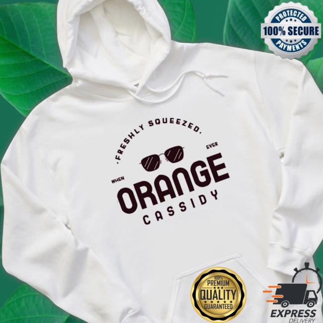 Aew Orange Cassidy Freshly Squeezed Tee
