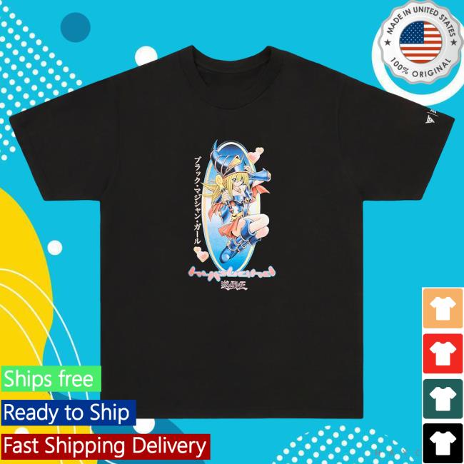 Official Hypland Clothing Merch Store Hypland Yugioh Dm Girl Front Hot Shirt (Black)