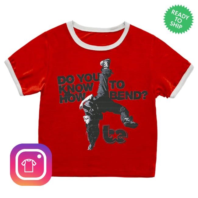 Official Billie Eilish Merch Store Shop Do You Know How To Bend? Ringer Tees BillieEilish
