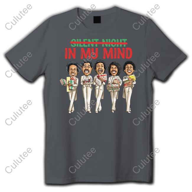 Dr Kanisha L Hall Silent Night In My Mind Christmas T Shirt Drkanisha