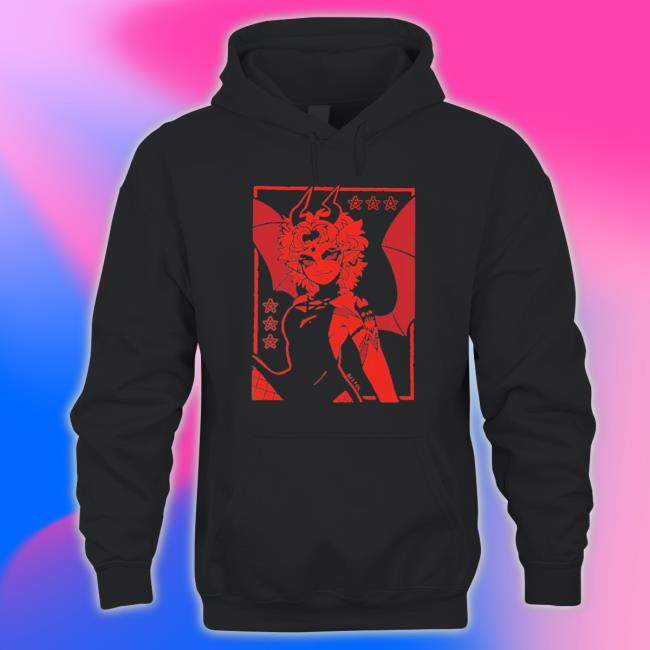 Official He’S Satanic Crewneck Sweatshirt