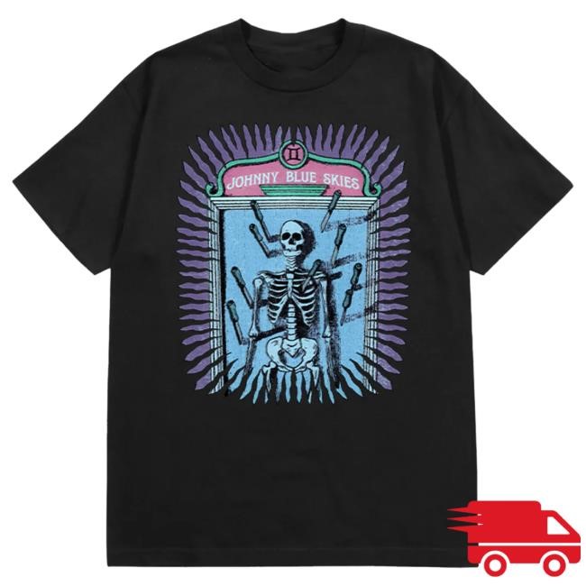 Official Sturgill Simpson Merch Store Sturgill Simpson Skeleton Knives Tshirt