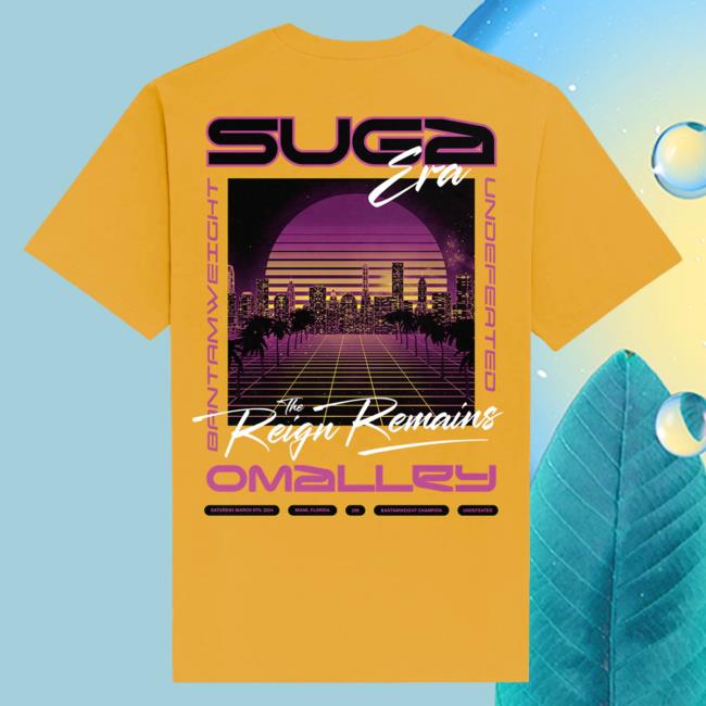 Official Suga Sean Merch Store The Reign Remains Gold Tshirt The Suga Shop Sugashop