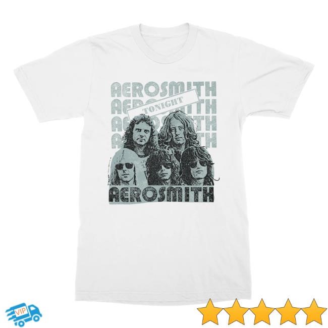 Aerosmith Official Store Tonight Shirt Aerosmith