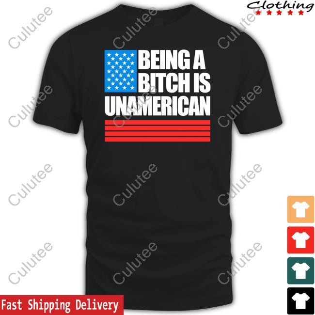 Being A Bitch Is Unamerican Hoodie Blackgunsmatter