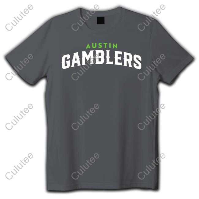 Austin Gamblers Merch Austin Gamblers Icon Shirts