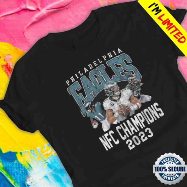 Philadelphia Eagles Nfc Champions Football 2023 Vintage Long Sleeve Shirt