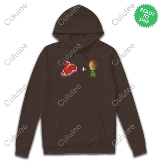 Carnivoremd Merch Meat + Pineapple Crewneck Sweatshirt Carnivoremd Merch Meat + Pineapple Sweatshirt