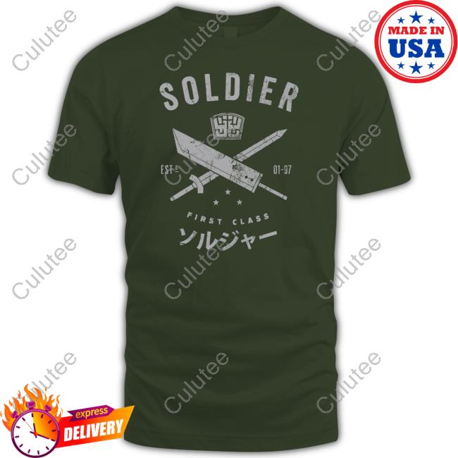 The Yetee Shop Soldier Reunion Est 01-97 First Class Shirts By Marc Junker Wario64