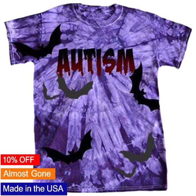 Autisming Evilly Tie Dye T Shirt