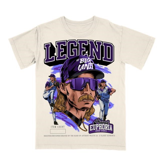 Planet Euphoria Merch Randy Johnson "The Big Unit" New T-Shirt #/500 – Euphoria Shop