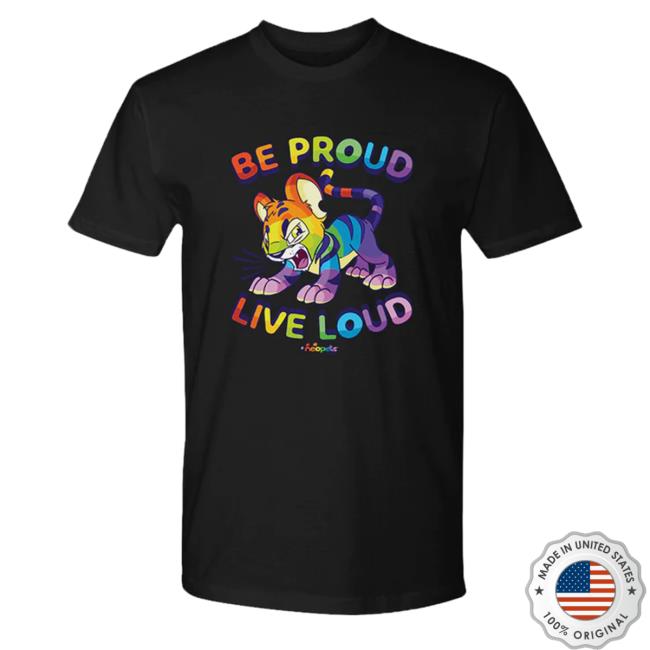 Official Neopets Merch Neopets Be Proud Live Loud T Shirt