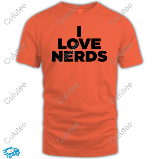 Official I Love Nerds T Shirt