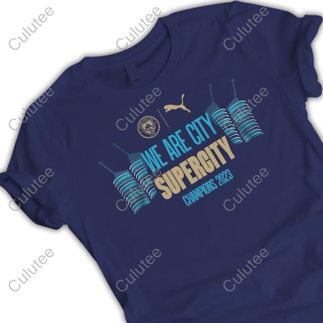 Manchester City 2023 Super Cup Winners Shirt