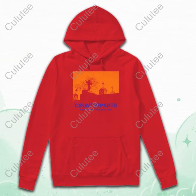 Official Down Right Merch Counterparts Graveyard Shirt