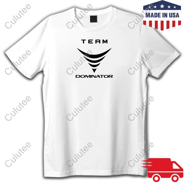 Official Reed Timmer Merch Team Dominator Minimal Logo Shirts