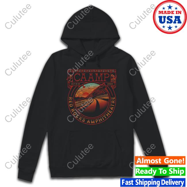 Red Rocks Tee Black