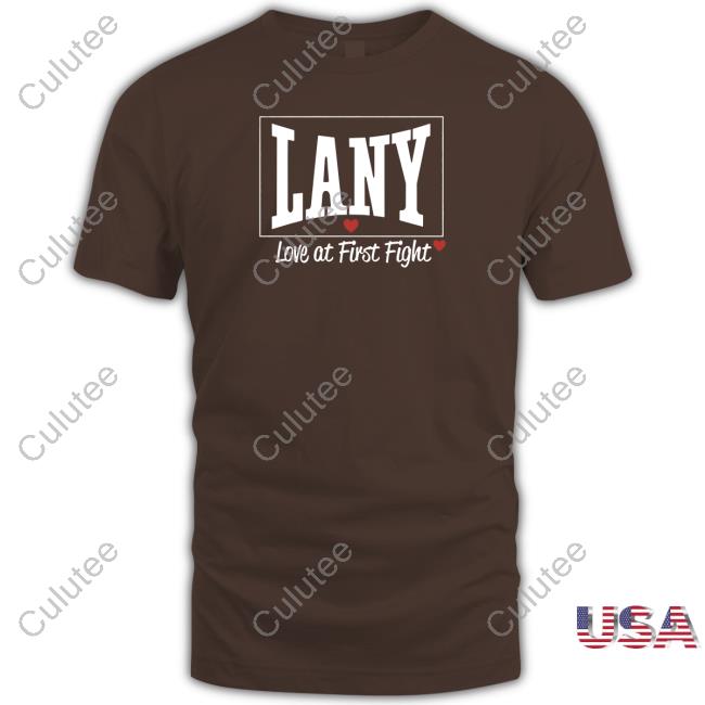 Lany Merch Love At First Fight Black Hoodie