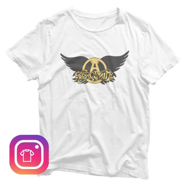 Official Aerosmith Merch Ruts T Shirt