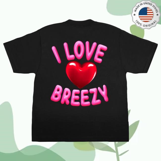 Official Chris Brown Merch Store Chris Brown Breezy Cupid S/S Tee Red