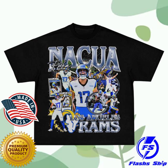 Official Game Changer Puka Nacua Los Angeles Rams Shirt New Black GameChanger