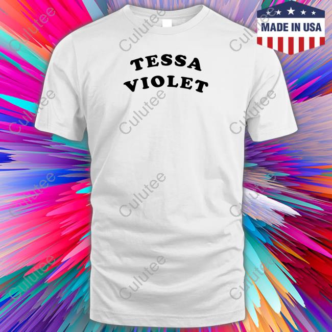 Official Tessa Violet Arched Letter Cap